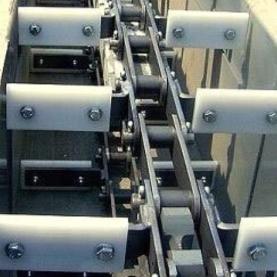 Teflon Kazıyıcı Zincirinin Yapışkan Taşıma Sorununu Çözdüğü Resim