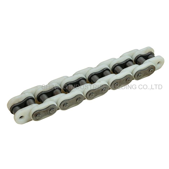 Plastic plate roller chain