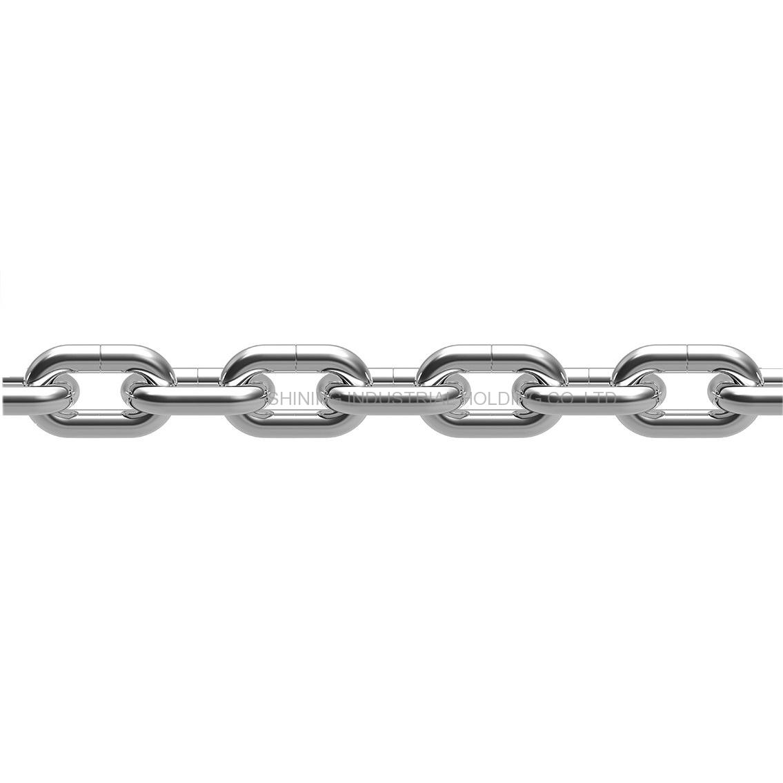 Stainless Steel Link Chain with CE Certification (DIN5685, DIN763, DIN766, DIN764)