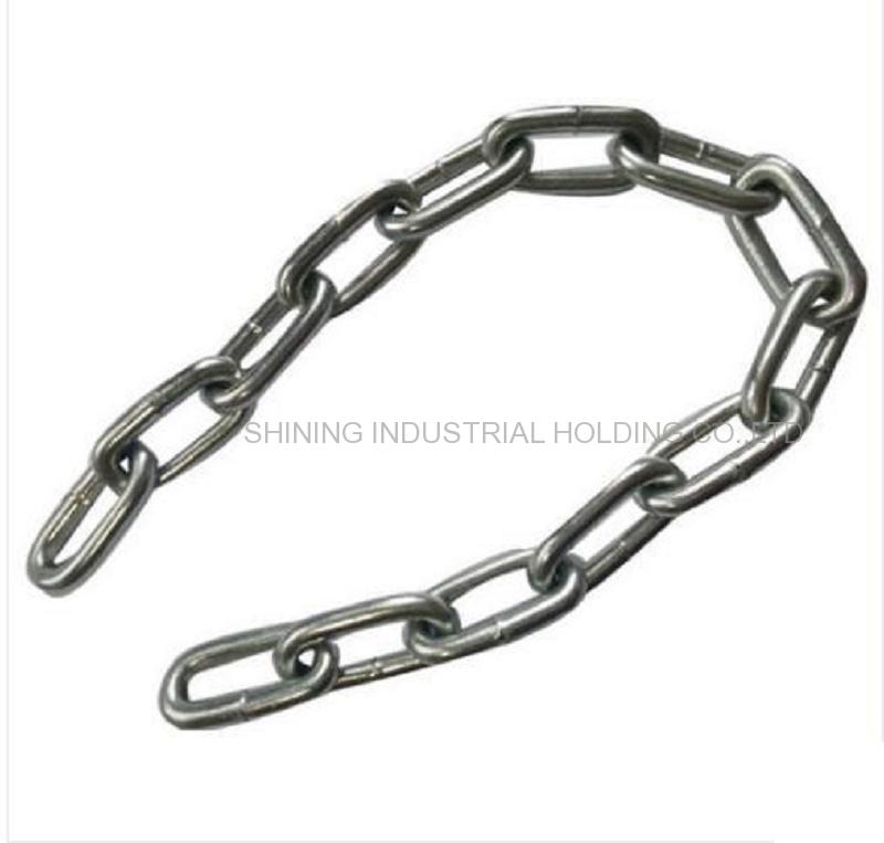 G80 Black Galvanized Alloy Steel Welded Link Chain Conveyor Lifting Chain