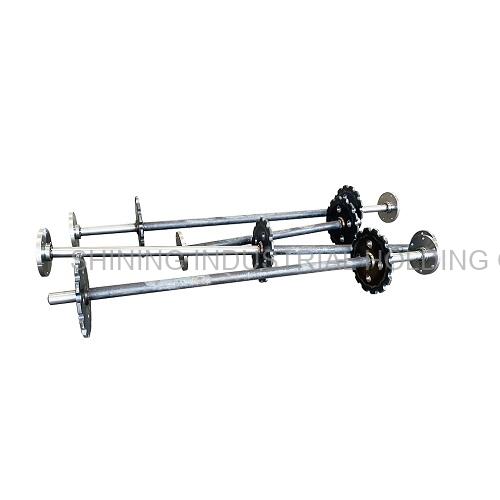 Shaft and sprocket assembly