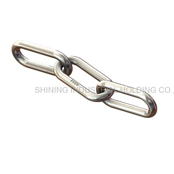 Grade 80 chain, 5/16 in, working load limit 4500 LBS