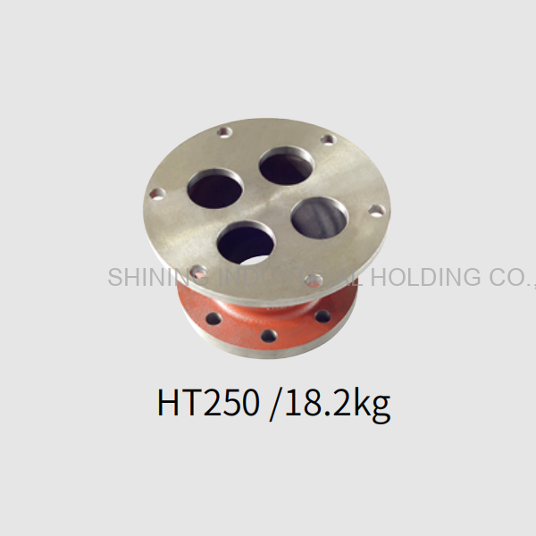 Custom cast iron parts bearing housing