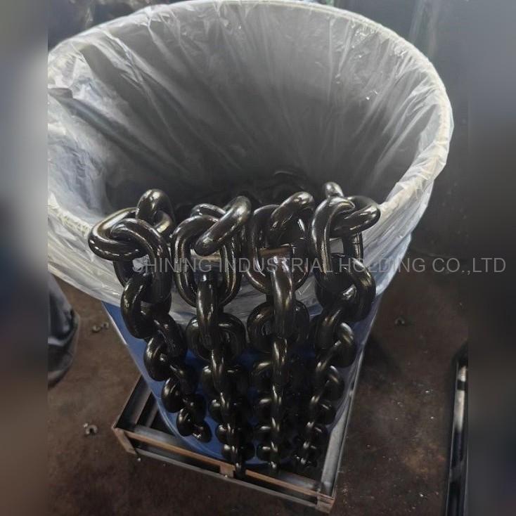 Grade 80 chain, 1/2 inch, working load limit 12000 LBS