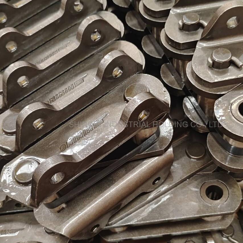 Çimento Madenciliği için Yüksek Mukavemetli 140CM038BF1-K2.1L2 Asansör Zinciri