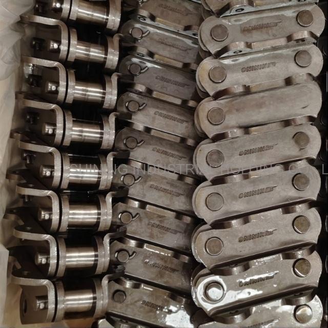 Çimento Madenciliği için Yüksek Mukavemetli 140CM038BF1-K2.1L2 Asansör Zinciri