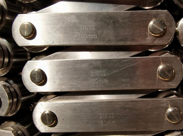 P160 SS316 stainless steel chain