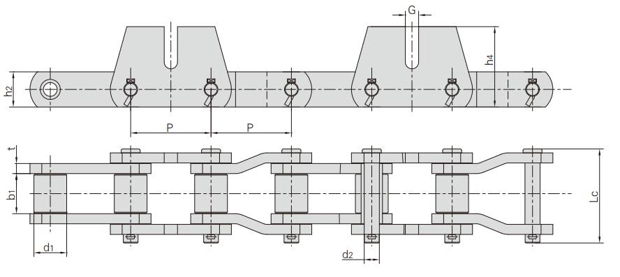 Conveyor Chain for Asphalt Mixer 2